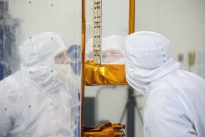 NASA satellite inspection