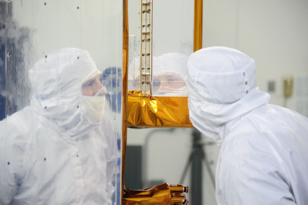 NASA satellite inspection